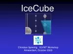 IceCube - slide 1