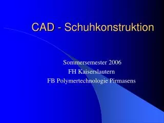 cad schuhkonstruktion
