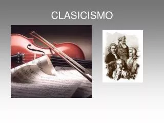 clasicismo