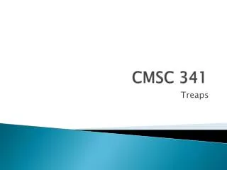 CMSC 341