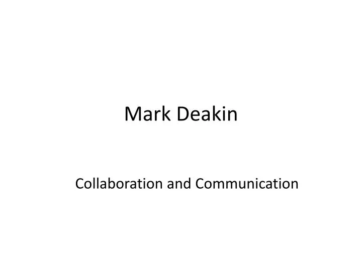 mark deakin