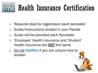 Health Insurance Certification