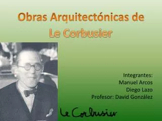 integrantes manuel arcos diego lazo profesor david gonz lez
