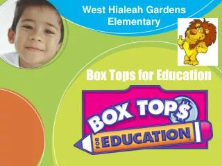 Box Tops for Education