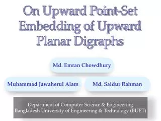 On Upward Point-Set Embedding of Upward Planar Digraphs