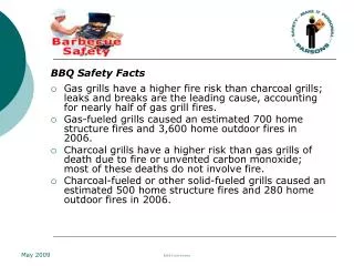 BBQ Safety Facts