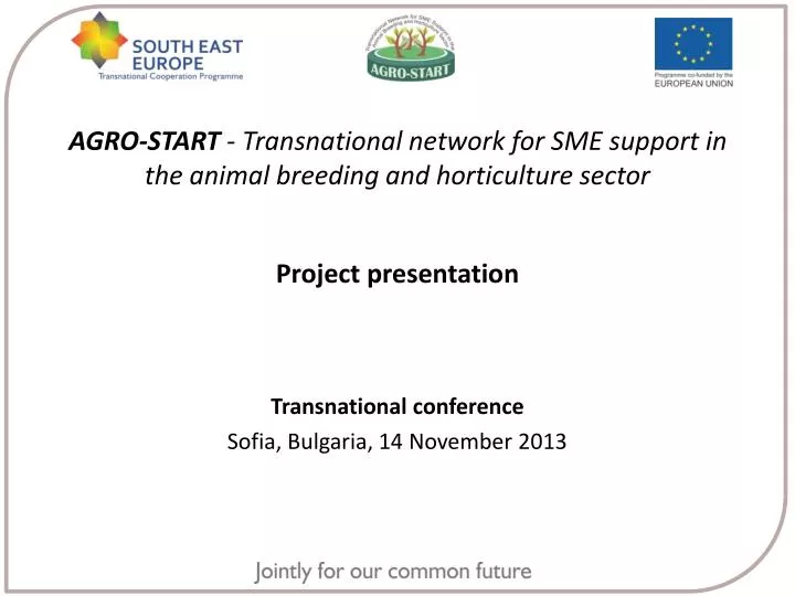 agro start transnational network for sme support in the animal breeding and horticulture sector