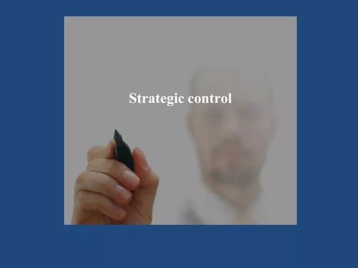 strategic control