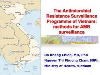 The Antimicrobial Resistance Surveillance Programme of Vietnam: methods for AMR surveillance