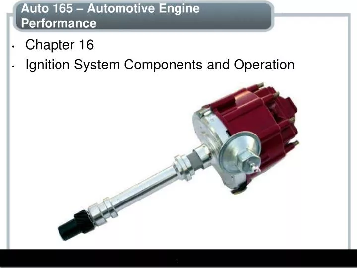 auto 165 automotive engine performance