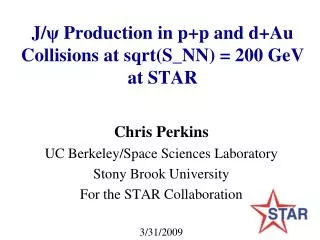 J/ ? Production in p+p and d+Au Collisions at sqrt(S_NN) = 200 GeV at STAR