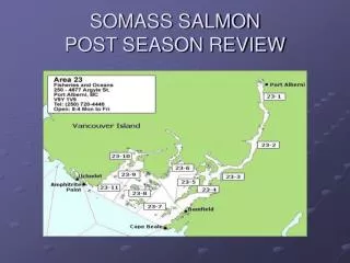 SOMASS SALMON POST SEASON REVIEW