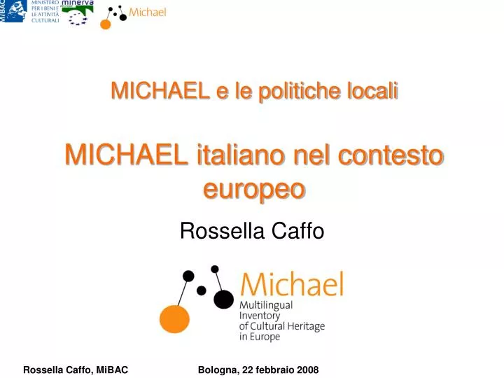 michael e le politiche locali michael italiano nel contesto europeo