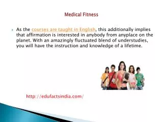 Medical Fitness