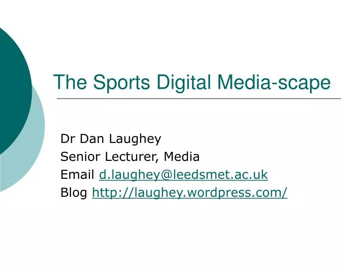 the sports digital media scape