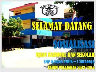 selamat datang