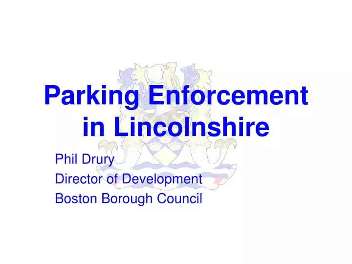 parking enforcement in lincolnshire