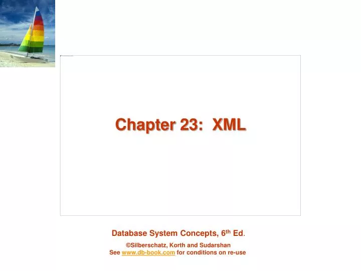 chapter 23 xml