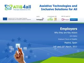 Assistive Technologies and Inclusive Solutions for All