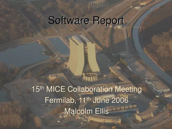 software report