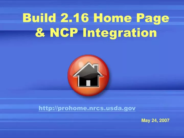build 2 16 home page ncp integration