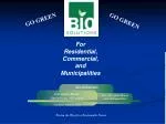 GO GREEN - slide 1