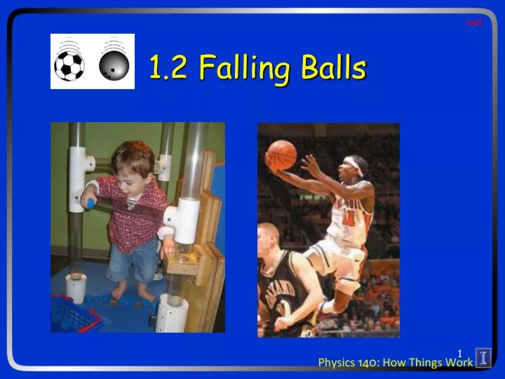 1 2 falling balls