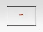 XML - slide 1