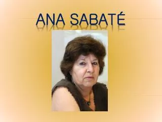 ana sabat