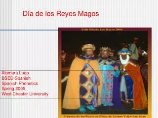 d a de los reyes magos