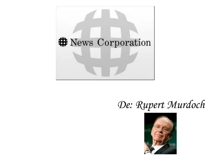 de rupert murdoch