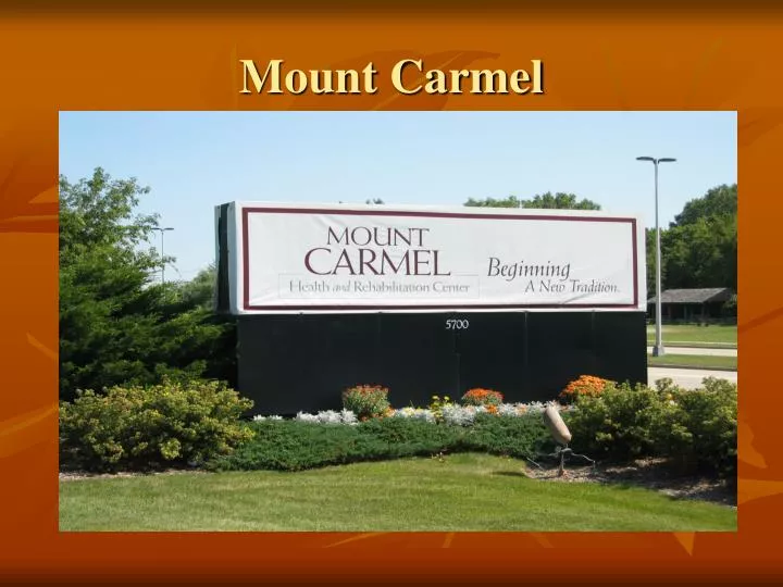 mount carmel