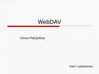 webdav