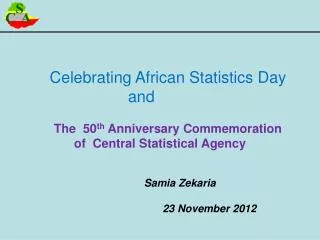 Celebrating African Statistics Day and