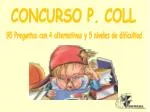 CONCURSO P. COLL - slide 1