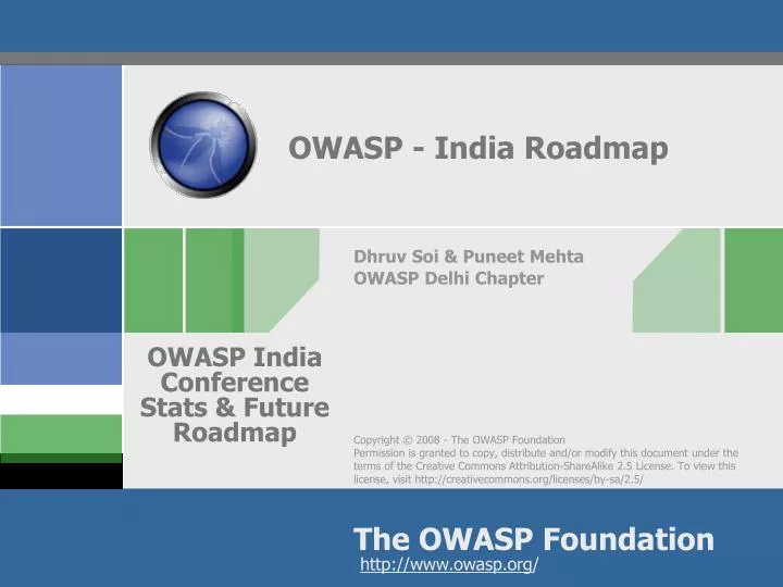 owasp india roadmap