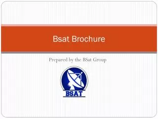 Bsat Brochure