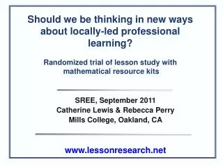 Should we be thinking in new ways about locally-led professional learning?