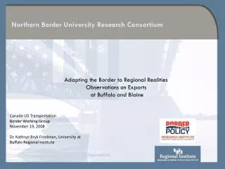 Northern Border University Research Consortium