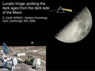 Lunatic fringe: probing the dark ages from the dark side of the Moon