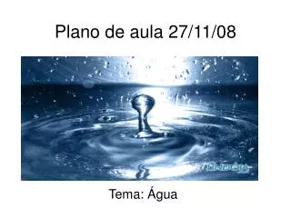 plano de aula 27 11 08