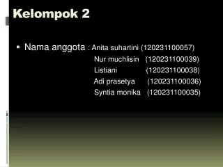 kelompok 2