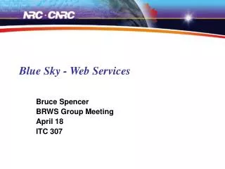 Blue Sky - Web Services