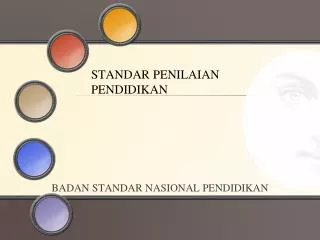standar penilaian pendidikan