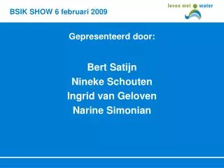 gepresenteerd door