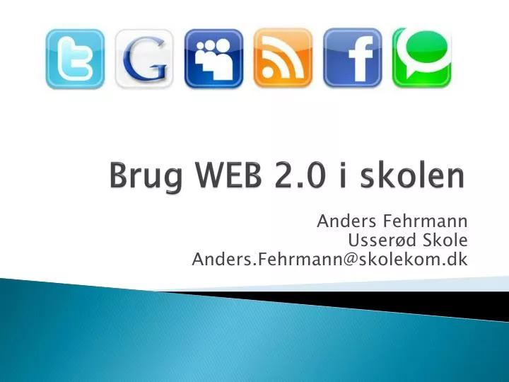 brug web 2 0 i skolen