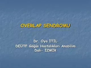 overlap sendromu