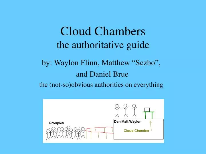 cloud chambers the authoritative guide