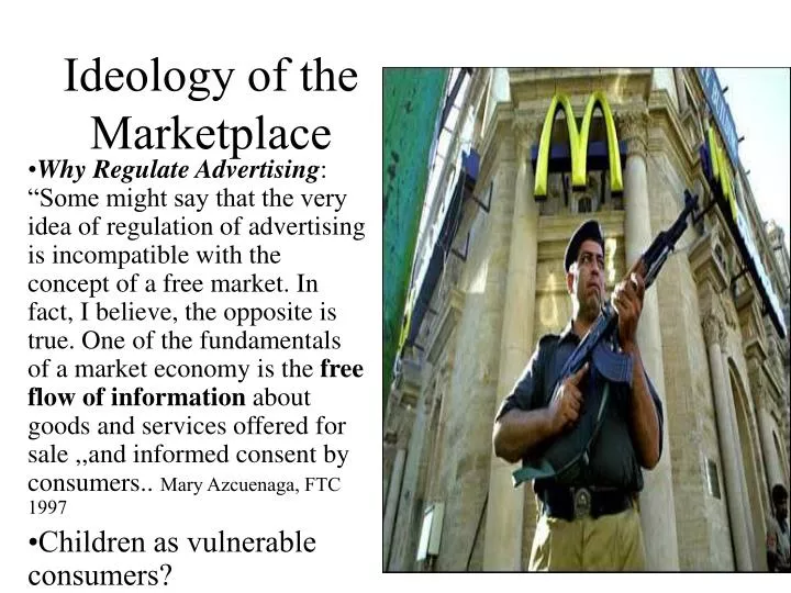 ideology of the marketplace