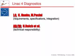 Linac 4 Diagnostics
